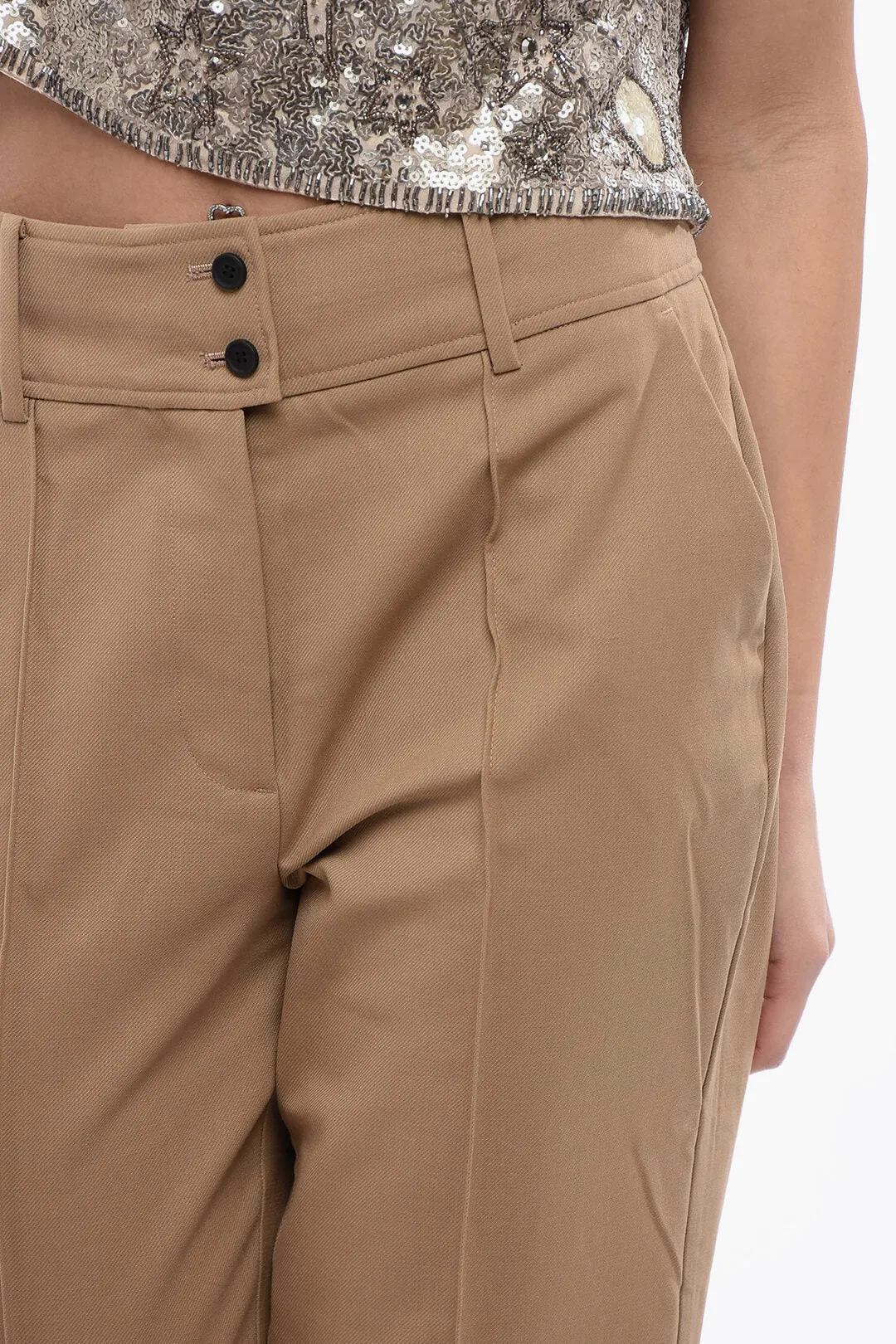 AllSaints High Waist Wool Blend SEVENH Pants