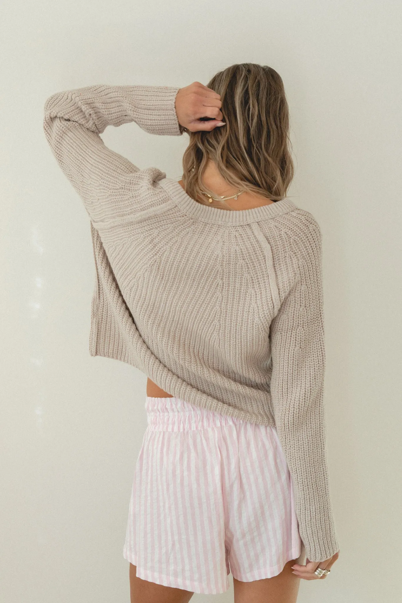 Coastal Chill Knit Button Cardigan
