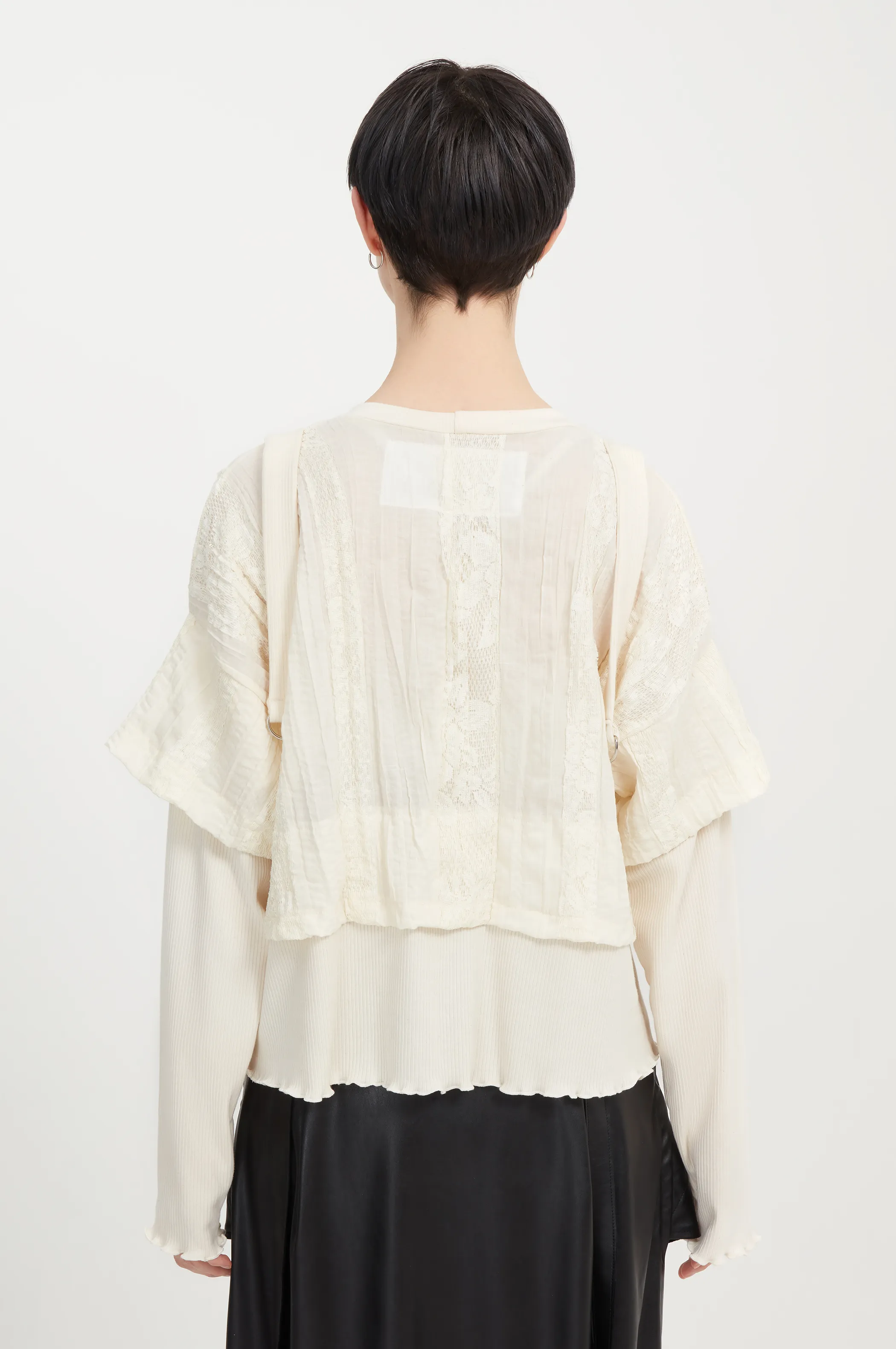 lace top with straps