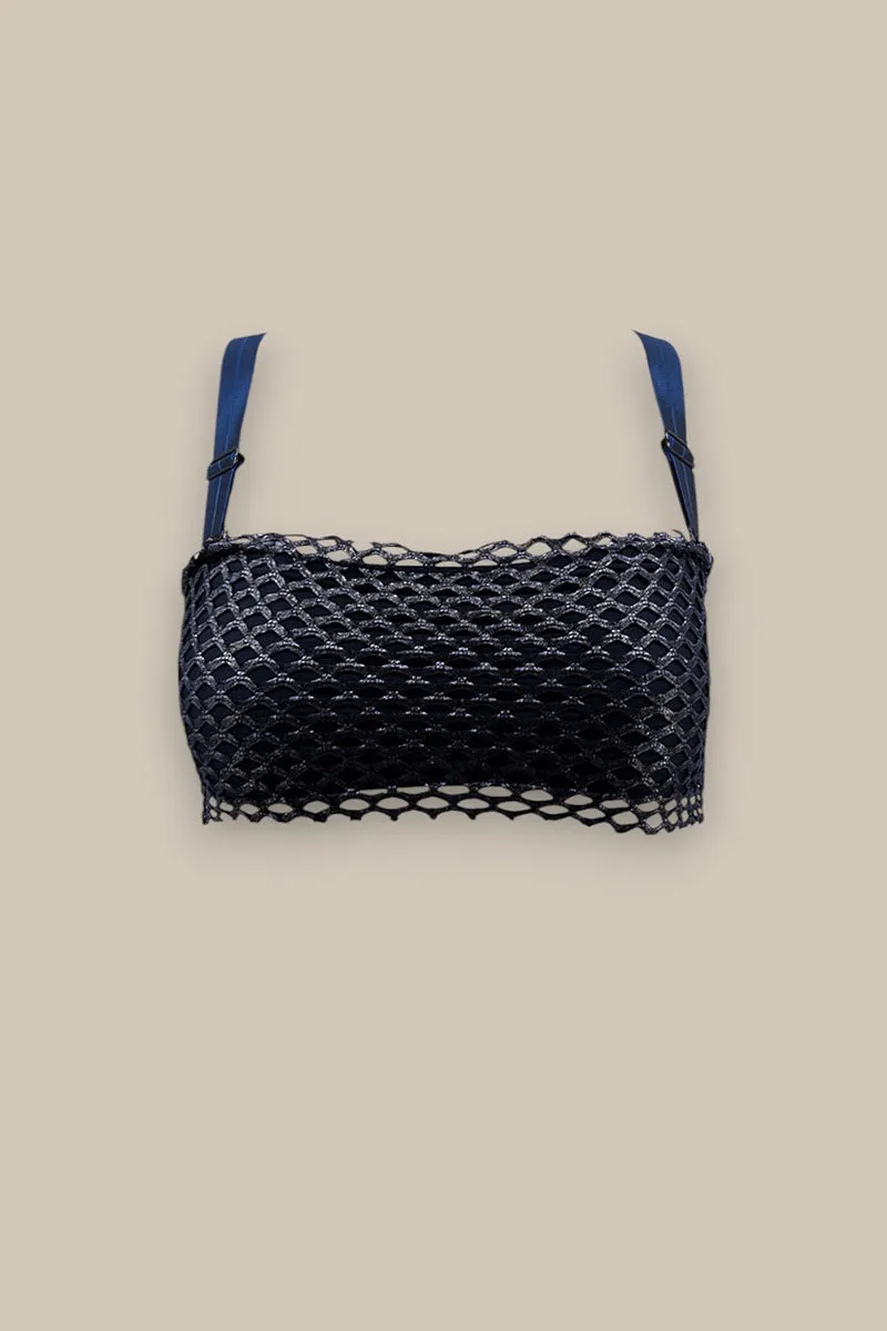 Mermaid Bandeau- Silver