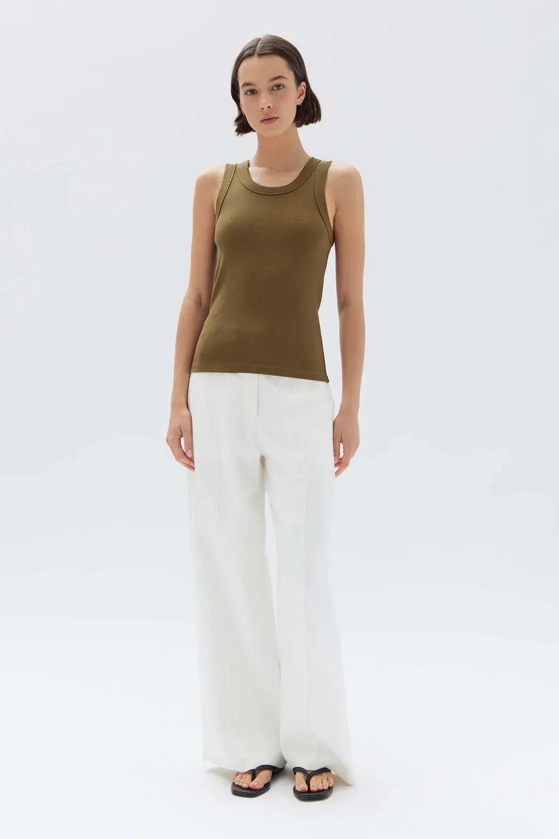 MIANA ORGANIC RIB TANK | PEA