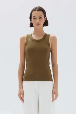 MIANA ORGANIC RIB TANK | PEA