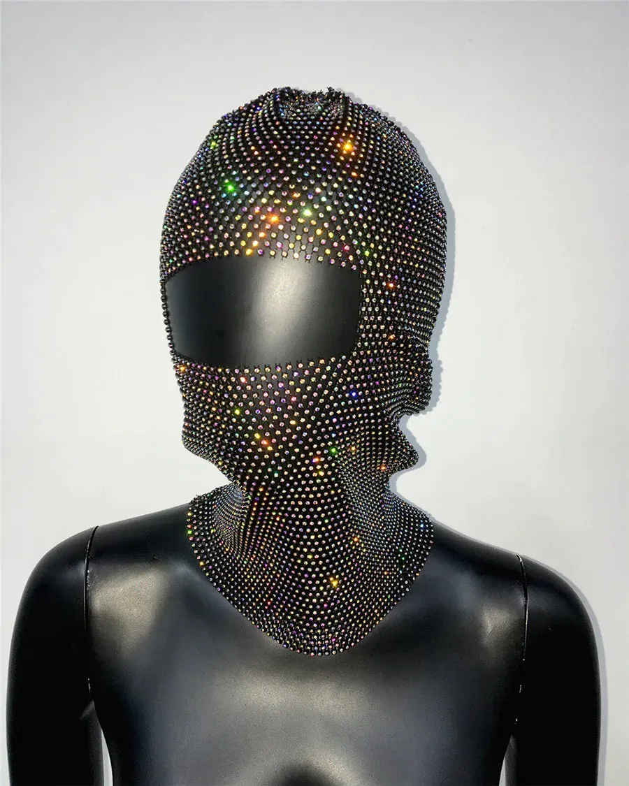 Rhinestone Ski Mask