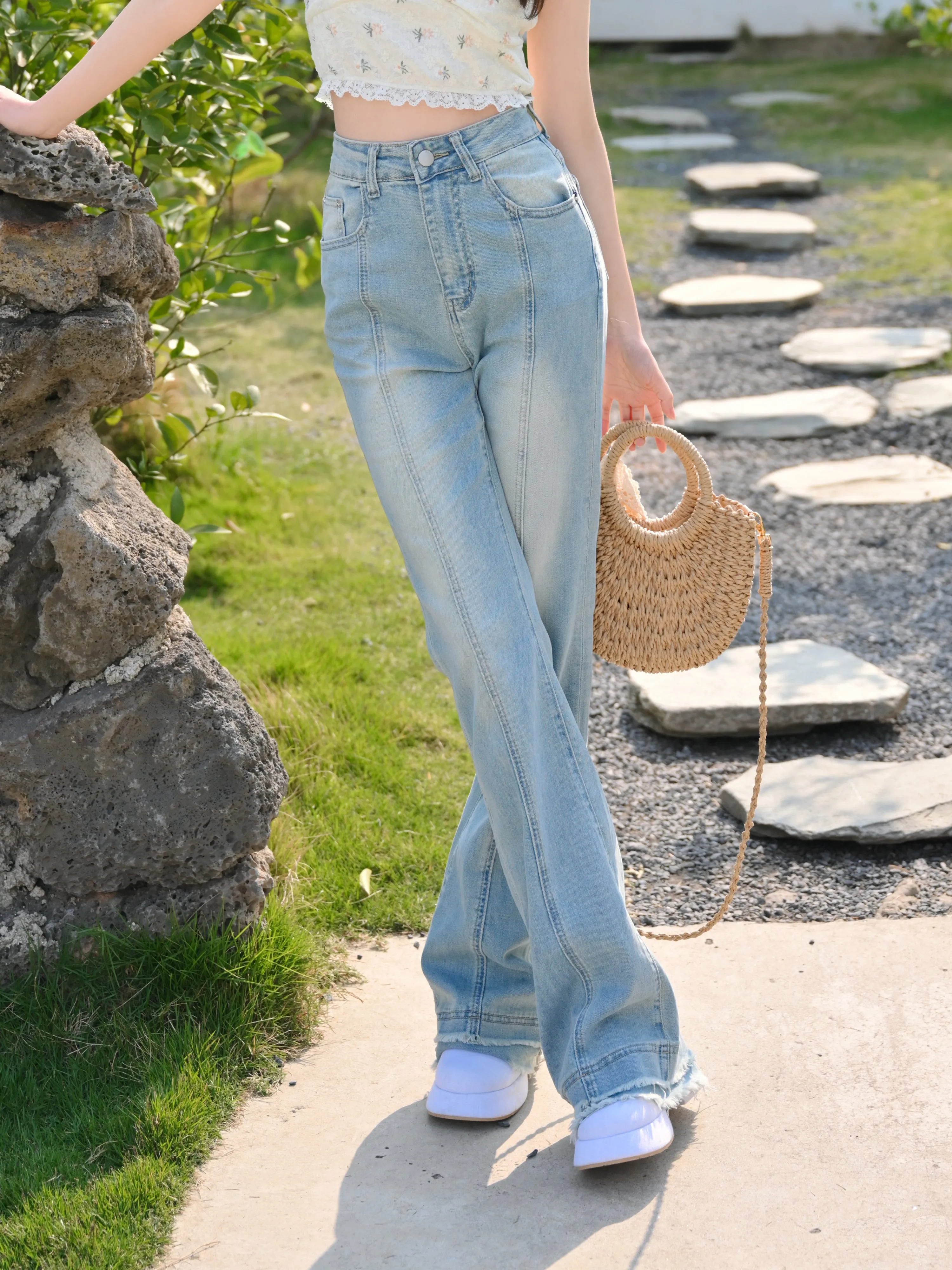 Vintage Voyage High Waist Flare Jeans